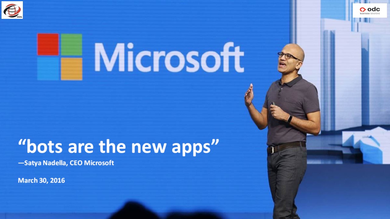 Microsoft boss CHATBOTS